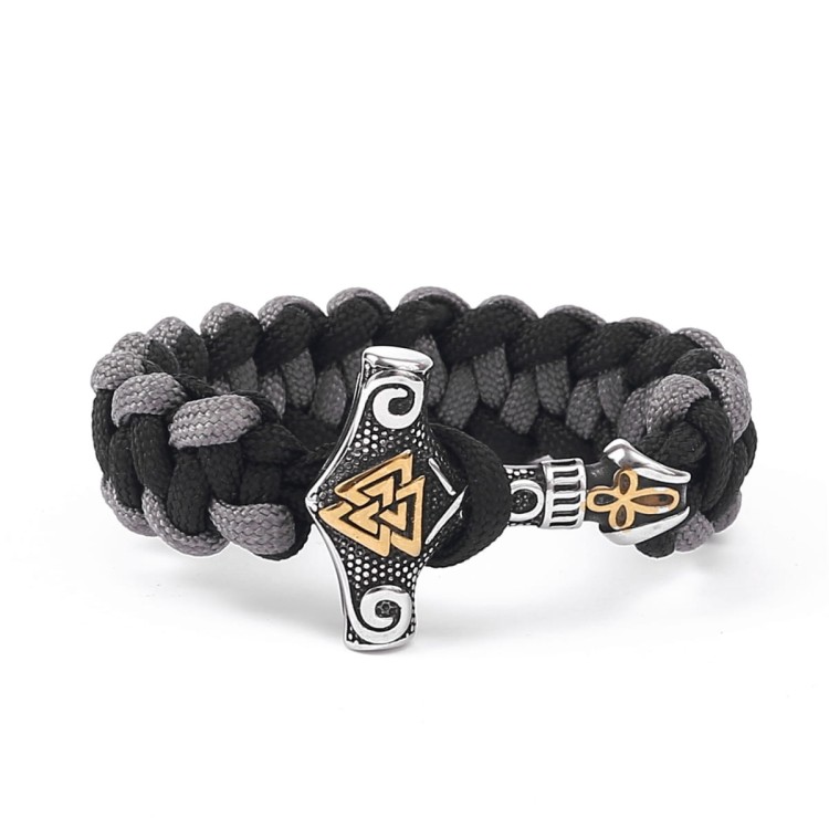 Bransoletka męska paracord