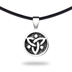 Srebrna Triquetra Zawieszka