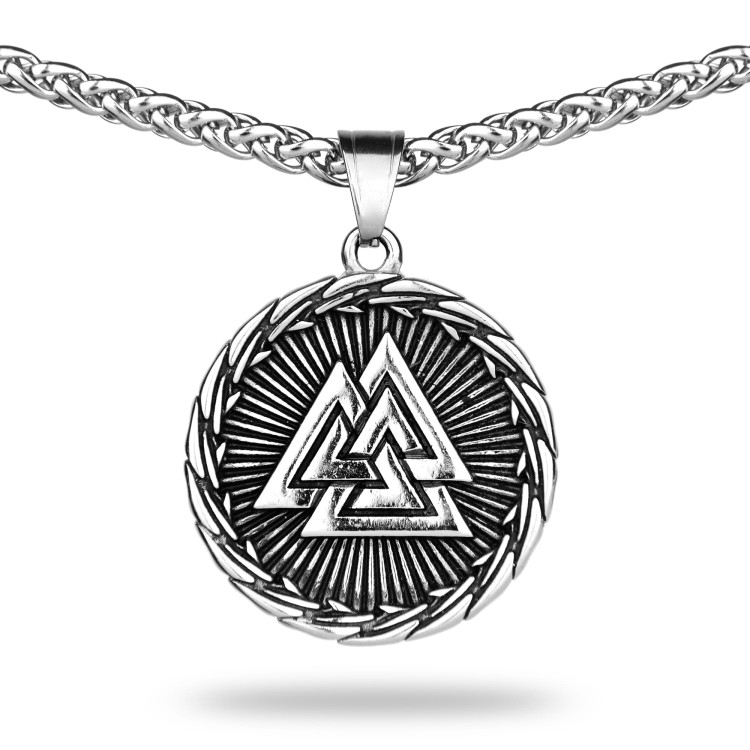 Naszyjnik Wikingów Valknut N-215