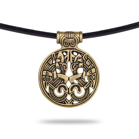 Przejdź do produktu Amulet Wikingów z Vårby Brąz