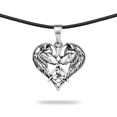 Przejdź do produktu Naszyjnik Wilcze Serce Srebro 925