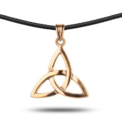 Naszyjnik Triquetra Brąz