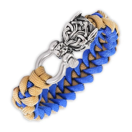 Przejdź do produktu Bransoletka Paracord Nordycki Wilk
