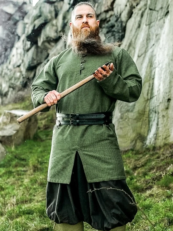 Tunika Wikinga "Gisli" Zielona