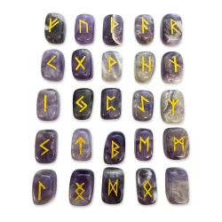 Zestaw Kamieni Runicznych Ametyst