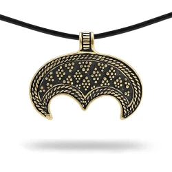 Amulet Lunula Brąz