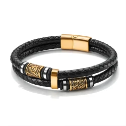 Bransoletka Skandynawska Z Koralikami