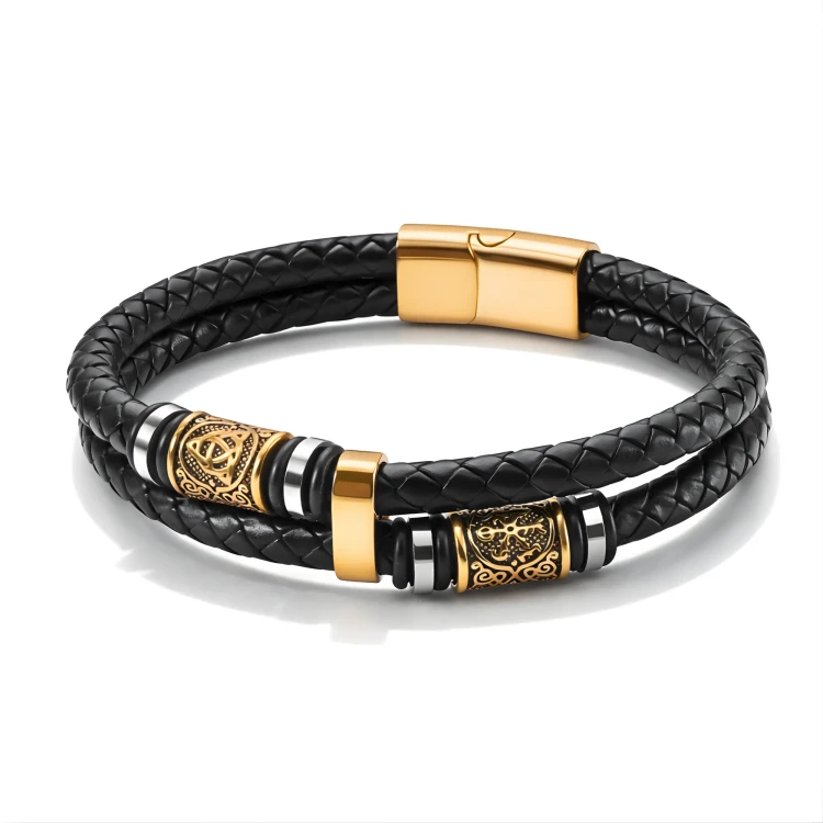 Bransoletka Skandynawska Z Koralikami