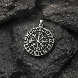Kompas Islandzki Naszyjnik
