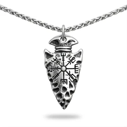 Naszyjnik Grot Strzały Z Vegvisirem