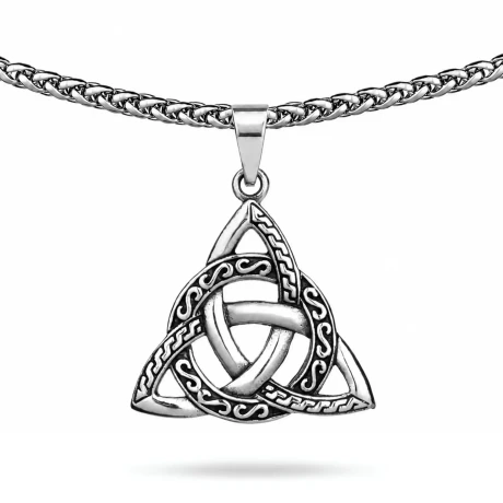 Przejdź do produktu Naszyjnik Triquetra Stal Nierdzewna