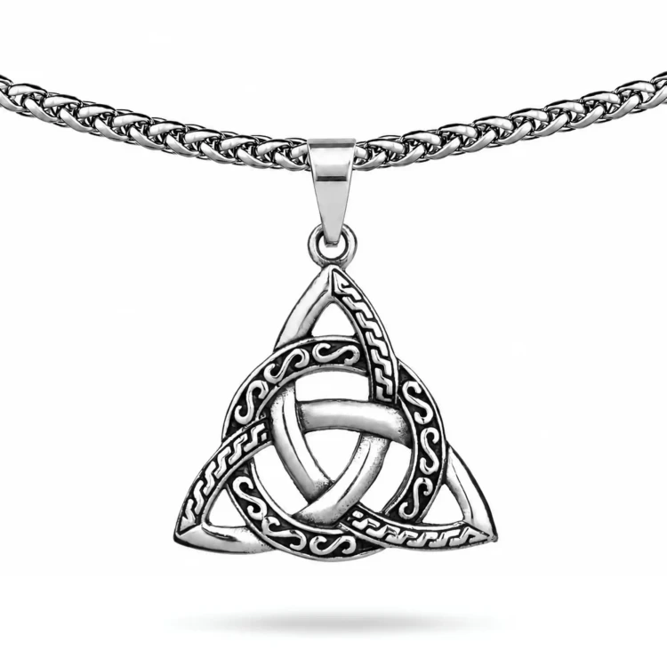 Naszyjnik Triquetra Stal Nierdzewna