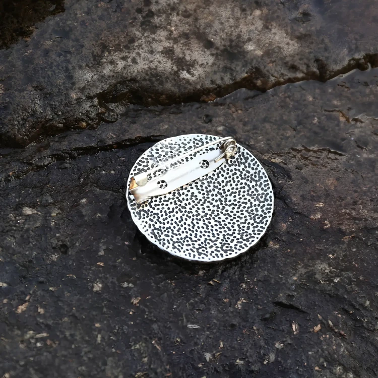 Broszka Islandzki Kompas Vegvisir