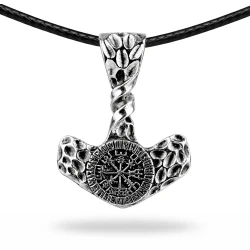 Młotkowana Zawieszka Mjolnir