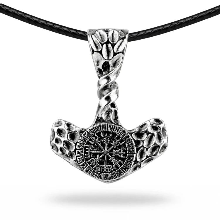 Młotkowana Zawieszka Mjolnir