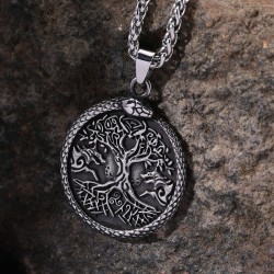 Yggdrasil naszyjnik nordycki