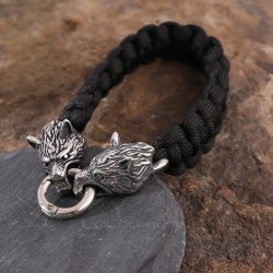 Biżuteria wikingów bransoleta paracord